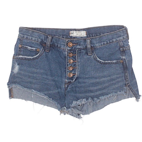 Free People Denim Shorts - Picture 3 of 6